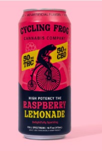 Cycling Frog Raspberry Lemonade 50mg THC (pack of 24)