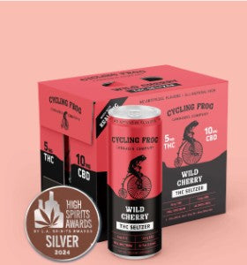Cycling Frog Seltzer Wild Cherry 5mg THC (pack of 24)