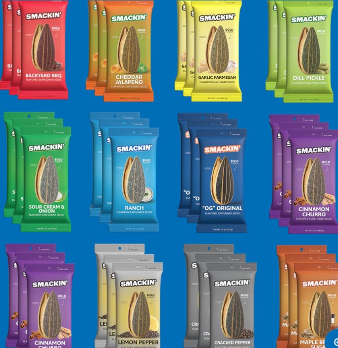 Smackin Variety Pack 1.5 OZ 36ct