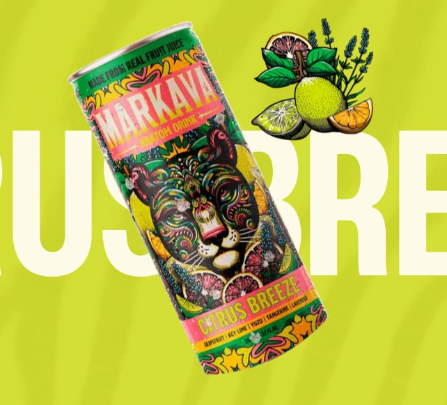 Markava Kratom Drink Citrus Breeze