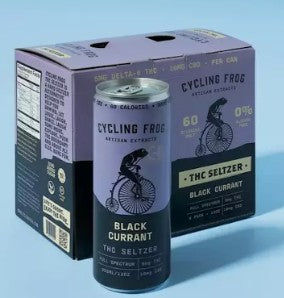 Cycling Frog Seltzer Black Currant 5mg THC (pack of 24)