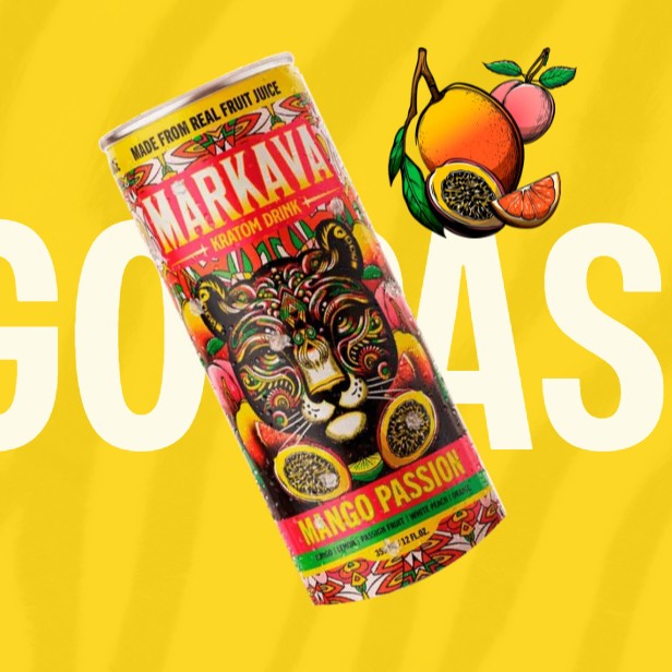 Markava Kratom Drink Mango Passion