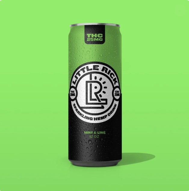 Little Ricks Mint Lime  12 Oz