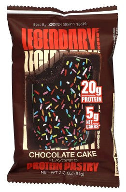 Legendary Foods Protein Pastry Chocolate Cake 2.2oz